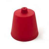 Нажмите для увеличения Балдахин для подвеса светильника пластиковый. Цвет: красный