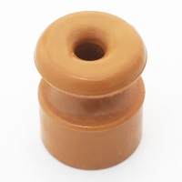 Нажмите для увеличения Изолятор пластиковый с фаской для самореза серии Царский Стиль о/у D20хH24, цвет Медь