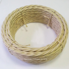 Нажмите для увеличения Провод ретро витой в оплетке 2х1,5 мм2 Слоновая кость "Царский Стиль" RS-11-04. Ретро монтаж.